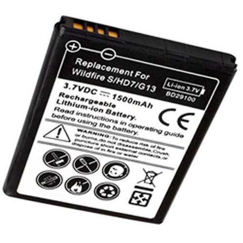Batteria 1500mah per htc - batteria, da